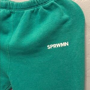 SPRWNM Green Sweatpants size small
Good condition